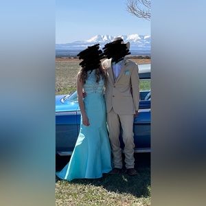 Prom dress, Size 4 and asking $60 but will take best offer!